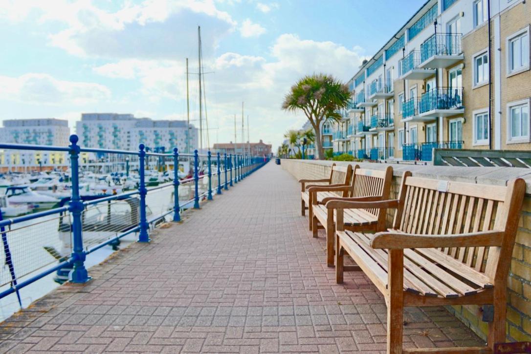 Marina Living With Parking, Balcony, Quiet And Secure Lejlighed Brighton Eksteriør billede